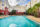 resort style pool